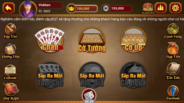 Kho game khổng lồ tại Thien duong bai com